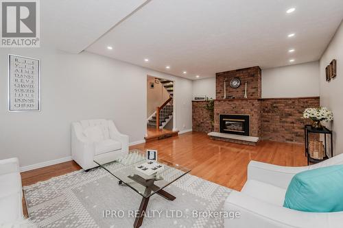 250 Driftwood Drive, Kitchener, ON - Indoor Photo Showing Living Room With Fireplace