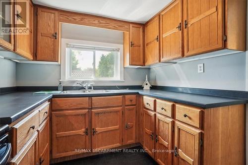 3 Pawling Street, St. Catharines, ON - Indoor Photo Showing Kitchen With Double Sink