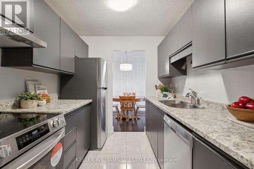 1612 - 45 Pond Mills Road, London, ON - Indoor Photo Showing Kitchen With Double Sink