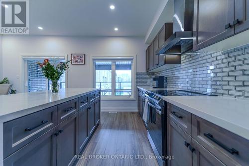 3293 Homestead Drive, Hamilton, ON - Indoor Photo Showing Kitchen With Upgraded Kitchen
