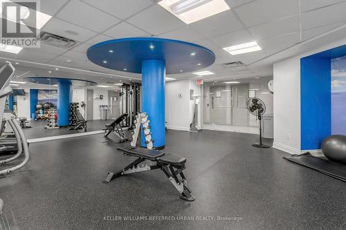 1014 - 85 Bloor Street E, Toronto, ON - Indoor Photo Showing Gym Room