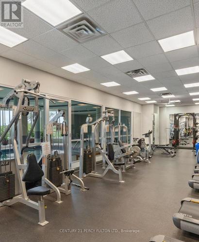 1606 - 1 Rean Drive, Toronto, ON - Indoor Photo Showing Gym Room