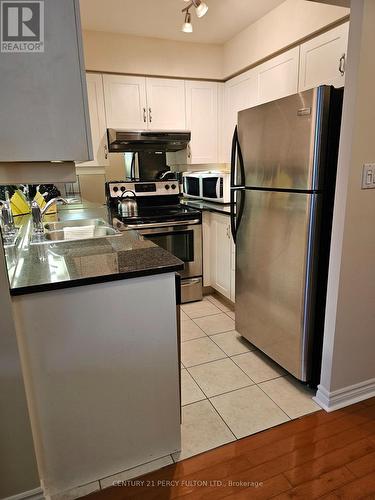 1606 - 1 Rean Drive, Toronto, ON - Indoor Photo Showing Kitchen With Stainless Steel Kitchen With Double Sink