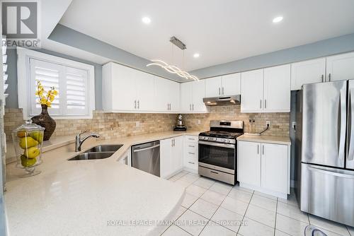 357 Old Harwood Avenue, Ajax, ON - Indoor Photo Showing Kitchen With Double Sink