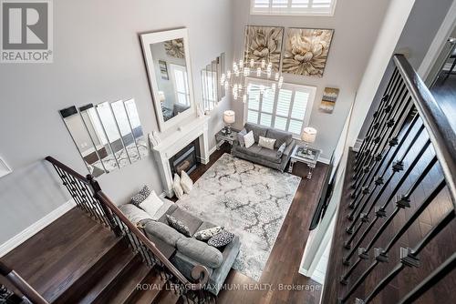 357 Old Harwood Avenue, Ajax, ON - Indoor Photo Showing Other Room With Fireplace