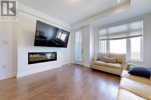 787 Port Darlington Road, Clarington, ON - Indoor Photo Showing Living Room With Fireplace