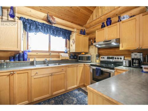 118 Maguire Road, Osoyoos, BC - Indoor Photo Showing Kitchen With Double Sink