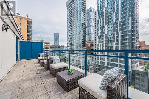 1110 - 75 Dalhousie Street, Toronto, ON - Outdoor With Balcony