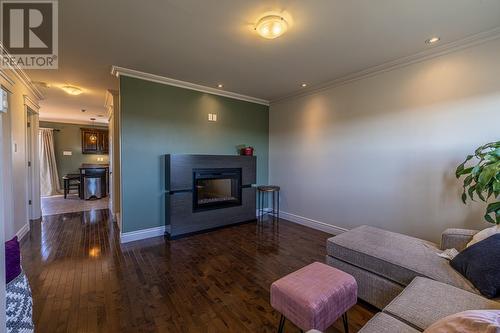 80 Scotts Road S, Conception Bay South, NL - Indoor Photo Showing Living Room With Fireplace