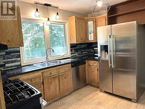 14 Southcote Road, Hamilton, ON - Indoor Photo Showing Kitchen With Double Sink