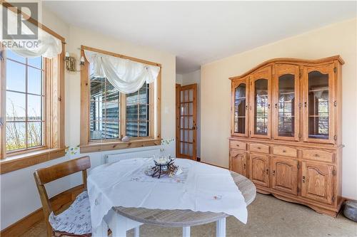 50 N Robichaud, Aldouane, NB - Indoor Photo Showing Dining Room