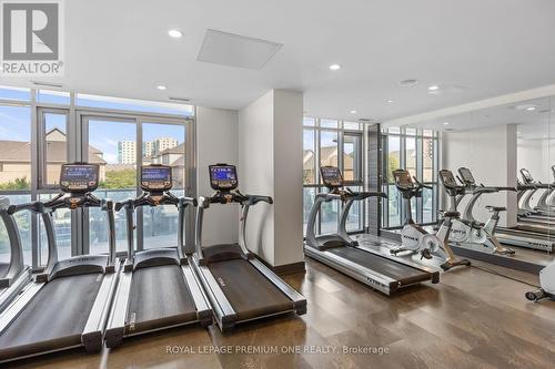1514 - 9471 Yonge Street, Richmond Hill, ON - Indoor Photo Showing Gym Room