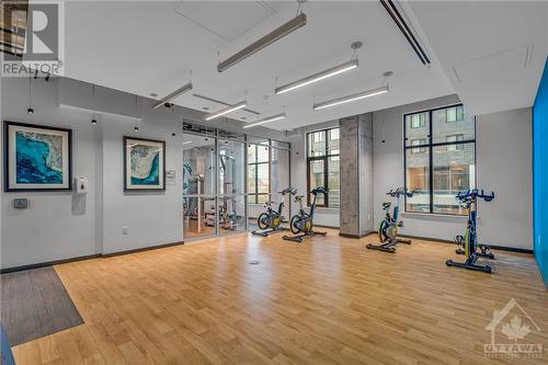 105 Champagne Avenue Unit#1201, Ottawa, ON - Indoor Photo Showing Gym Room