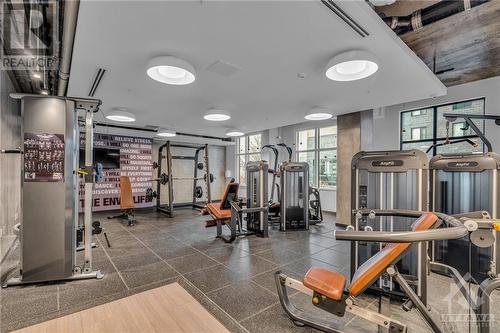 105 Champagne Avenue Unit#1201, Ottawa, ON - Indoor Photo Showing Gym Room
