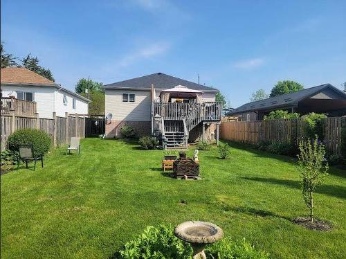 46 Charles Street, Brantford, ON - Outdoor With Deck Patio Veranda With Backyard