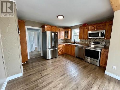 49 Freshwater Crescent, Placentia, NL - Indoor Photo Showing Kitchen With Stainless Steel Kitchen With Double Sink