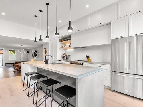 Cuisine - 1759 Rue Le Caron, Montréal (Le Sud-Ouest), QC - Indoor Photo Showing Kitchen With Upgraded Kitchen