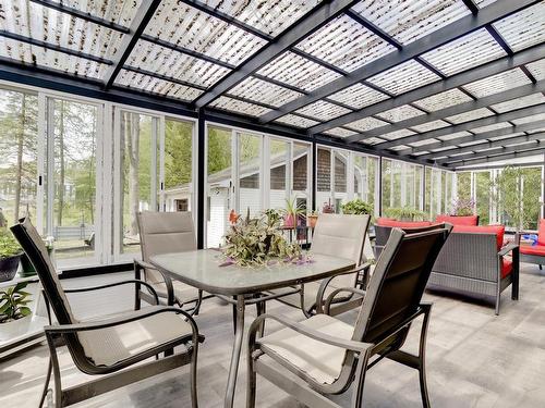 Solarium - 679  - 679A Rue Riopel, L'Épiphanie, QC - Outdoor With Deck Patio Veranda With Exterior