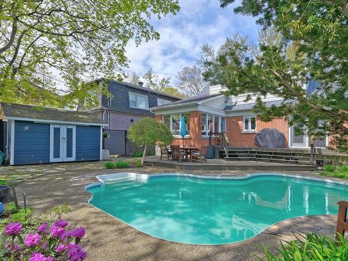 Garden - 58 Av. Wicksteed, Mont-Royal, QC - Outdoor With In Ground Pool