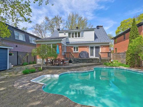 Backyard - 58 Av. Wicksteed, Mont-Royal, QC - Outdoor With In Ground Pool