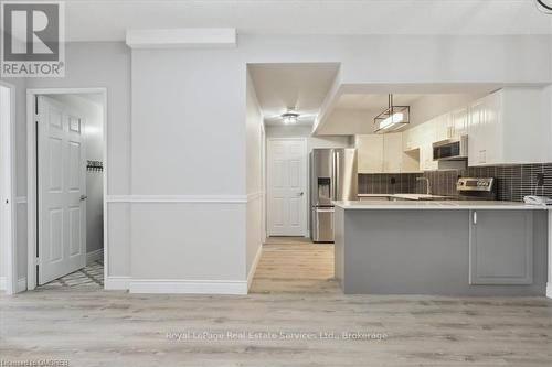 102 - 162 Reynolds Street, Oakville (1013 - Oo Old Oakville), ON - Indoor Photo Showing Kitchen