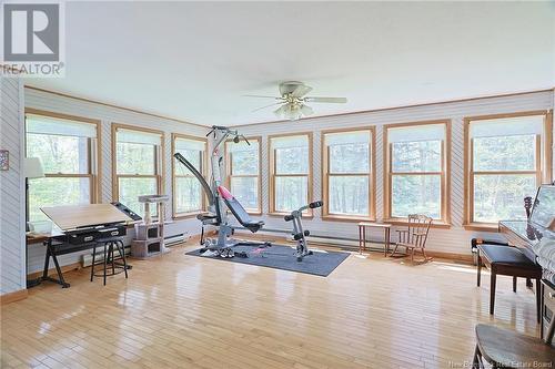 359 Giants Glen Road, Stanley, NB - Indoor Photo Showing Gym Room