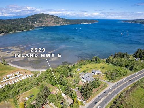 2529 Island Hwy East, Nanoose Bay, BC - Outdoor With Body Of Water With View