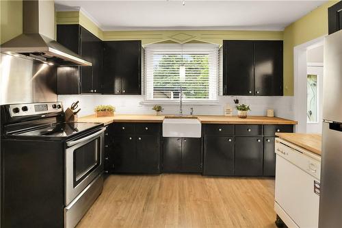 548 Upper Sherman Avenue, Hamilton, ON - Indoor Photo Showing Kitchen