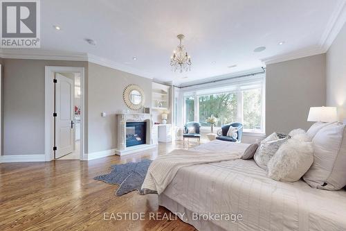 2 Normandale Crescent, Toronto, ON - Indoor Photo Showing Bedroom With Fireplace