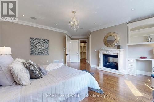 2 Normandale Crescent, Toronto, ON - Indoor Photo Showing Bedroom With Fireplace