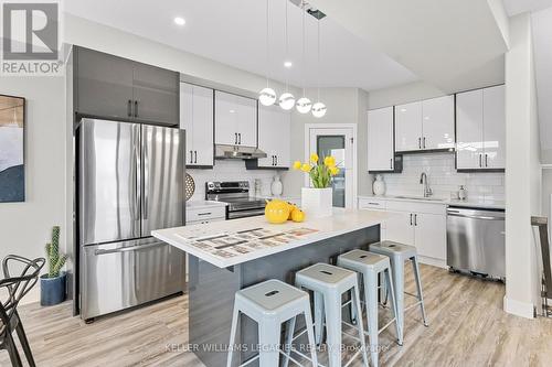 3557 Colonel Talbot Road, London, ON - Indoor Photo Showing Kitchen With Stainless Steel Kitchen