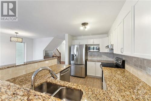 220 Macoun Circle, Ottawa, ON - Indoor Photo Showing Kitchen With Double Sink With Upgraded Kitchen