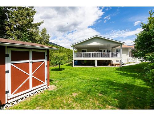2105 Maple Place, Creston, BC - Outdoor With Deck Patio Veranda With Exterior
