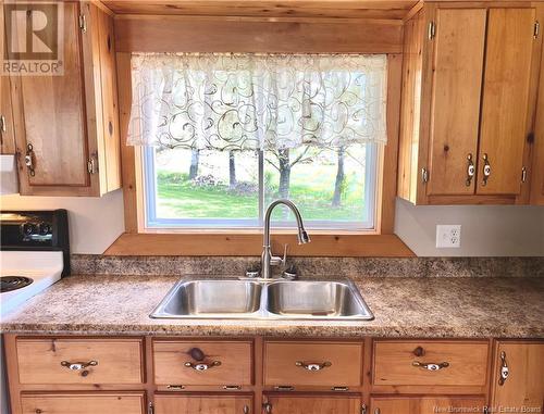 23 Route 610, Upper Hainesville, NB - Indoor Photo Showing Kitchen With Double Sink