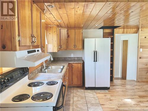 23 Route 610, Upper Hainesville, NB - Indoor Photo Showing Kitchen With Double Sink
