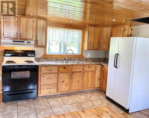 23 Route 610, Upper Hainesville, NB - Indoor Photo Showing Kitchen With Double Sink