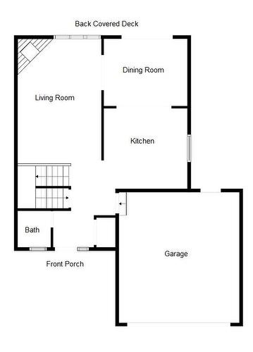 Main level floorplan - 110 Highbury Drive, Stoney Creek, ON - Other