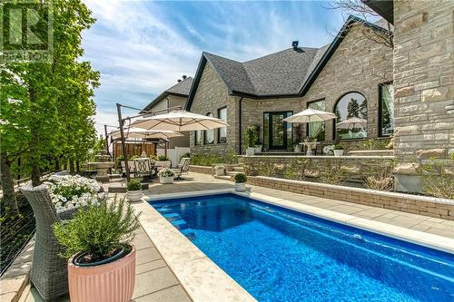 76 Hazelton Drive, Sudbury, ON - Outdoor With In Ground Pool