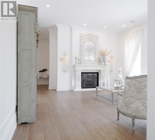 76 Hazelton Drive, Sudbury, ON - Indoor Photo Showing Living Room With Fireplace