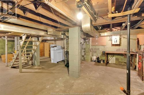 1135 Church, Windsor, ON - Indoor Photo Showing Basement