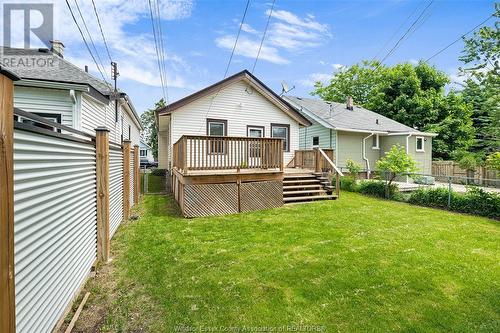 1135 Church, Windsor, ON - Outdoor With Deck Patio Veranda