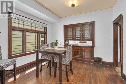 1135 Church, Windsor, ON - Indoor Photo Showing Dining Room