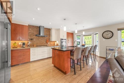 8 Randall James Drive, Ottawa, ON - Indoor Photo Showing Kitchen With Upgraded Kitchen