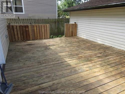 53 Selkirk Street, Chatham, ON - Outdoor With Deck Patio Veranda With Exterior