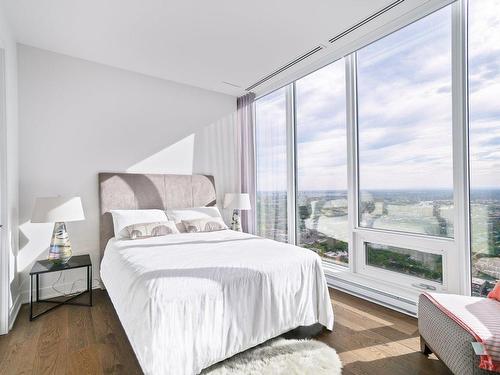 Master bedroom - Ph-5308-1288 Rue St-Antoine O., Montréal (Ville-Marie), QC - Indoor Photo Showing Bedroom