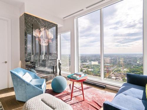 Salon - Ph-5308-1288 Rue St-Antoine O., Montréal (Ville-Marie), QC - Indoor Photo Showing Living Room