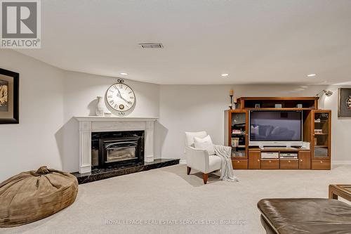 1123 Lakeshore Road E, Oakville, ON - Indoor Photo Showing Living Room With Fireplace