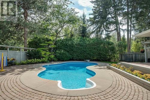 1123 Lakeshore Road E, Oakville, ON - Outdoor With In Ground Pool With Deck Patio Veranda With Backyard
