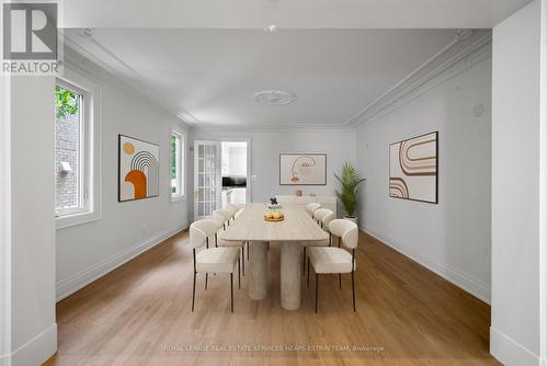 171 Beechwood Avenue, Toronto, ON - Indoor Photo Showing Dining Room