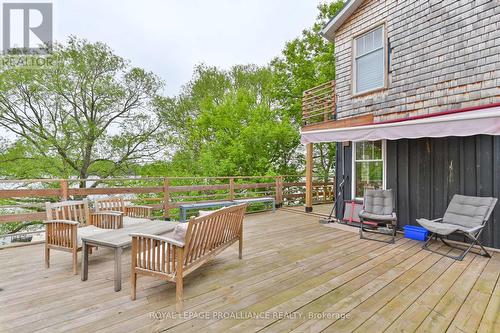 1243 South Shore Road, Greater Napanee, ON - Outdoor With Deck Patio Veranda With Exterior